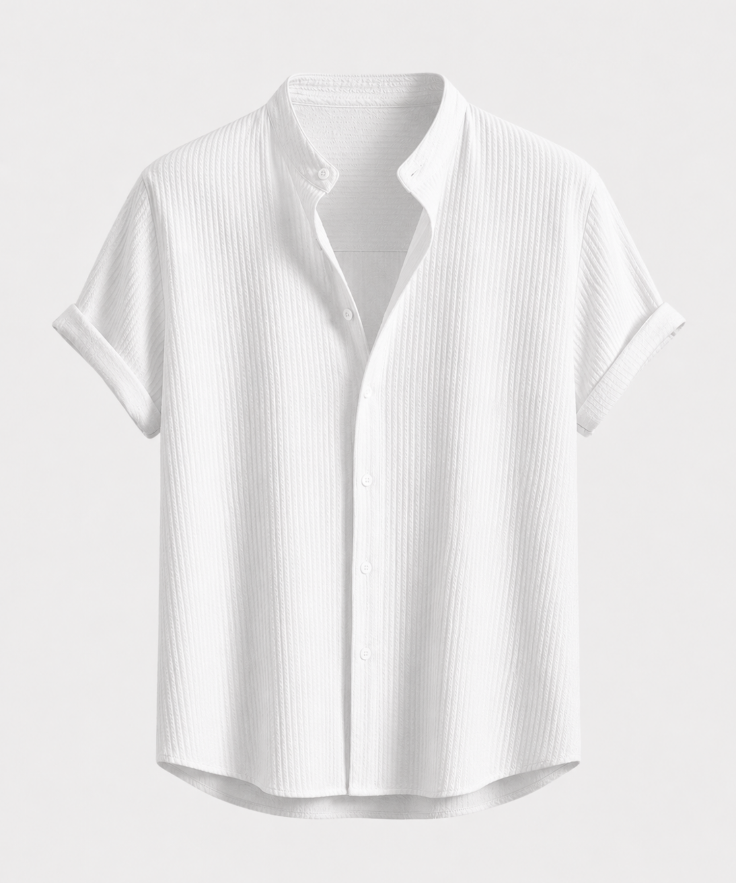 Eamon Ribbed Short Sleeve Shirt