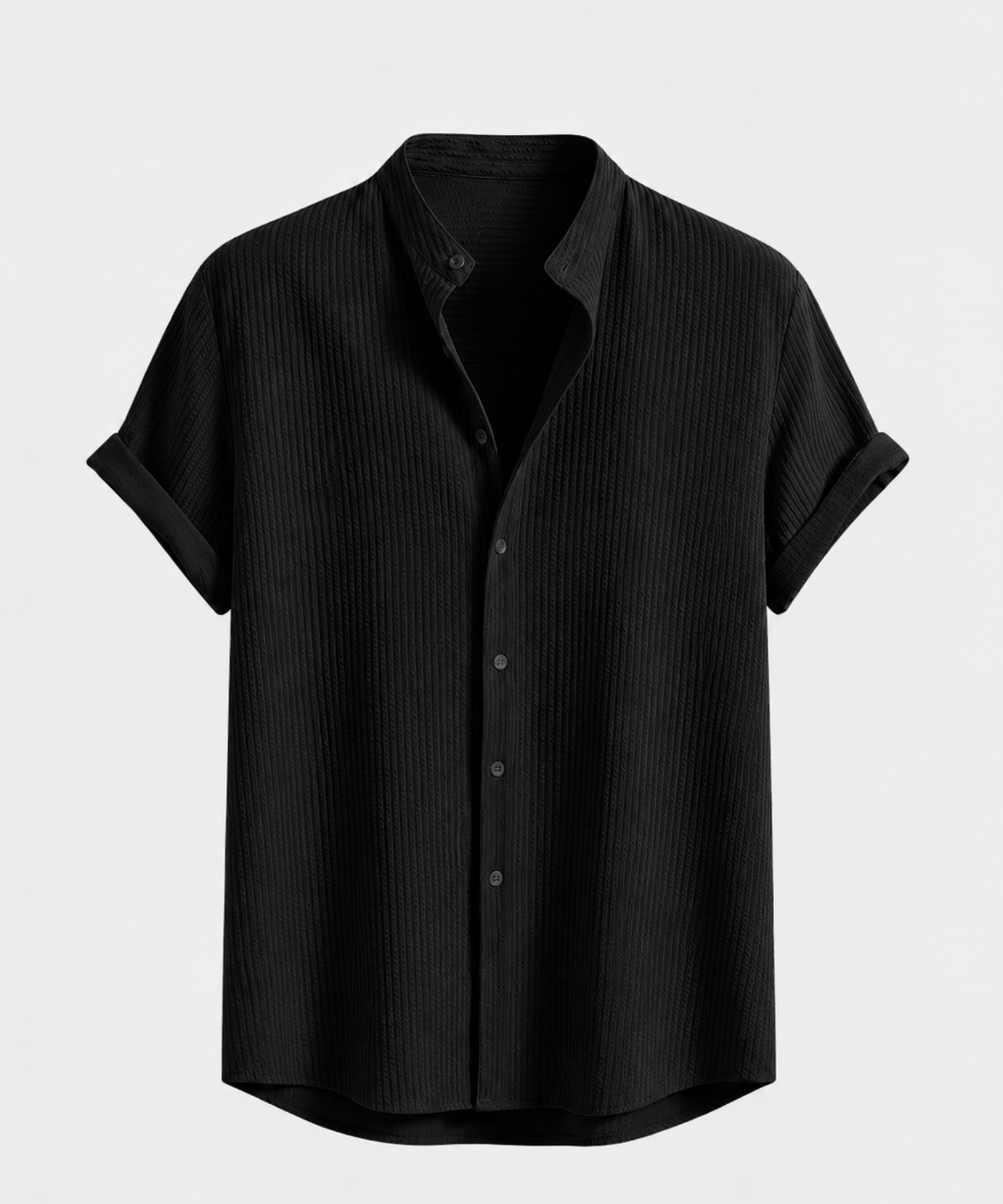 Eamon Ribbed Short Sleeve Shirt