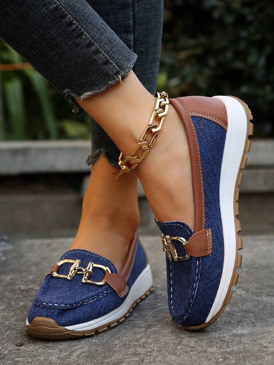 Genevieve | Horsebit Comfort Loafers