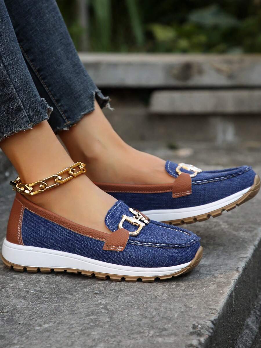 Genevieve | Horsebit Comfort Loafers