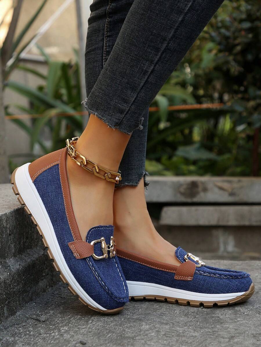 Genevieve | Horsebit Comfort Loafers