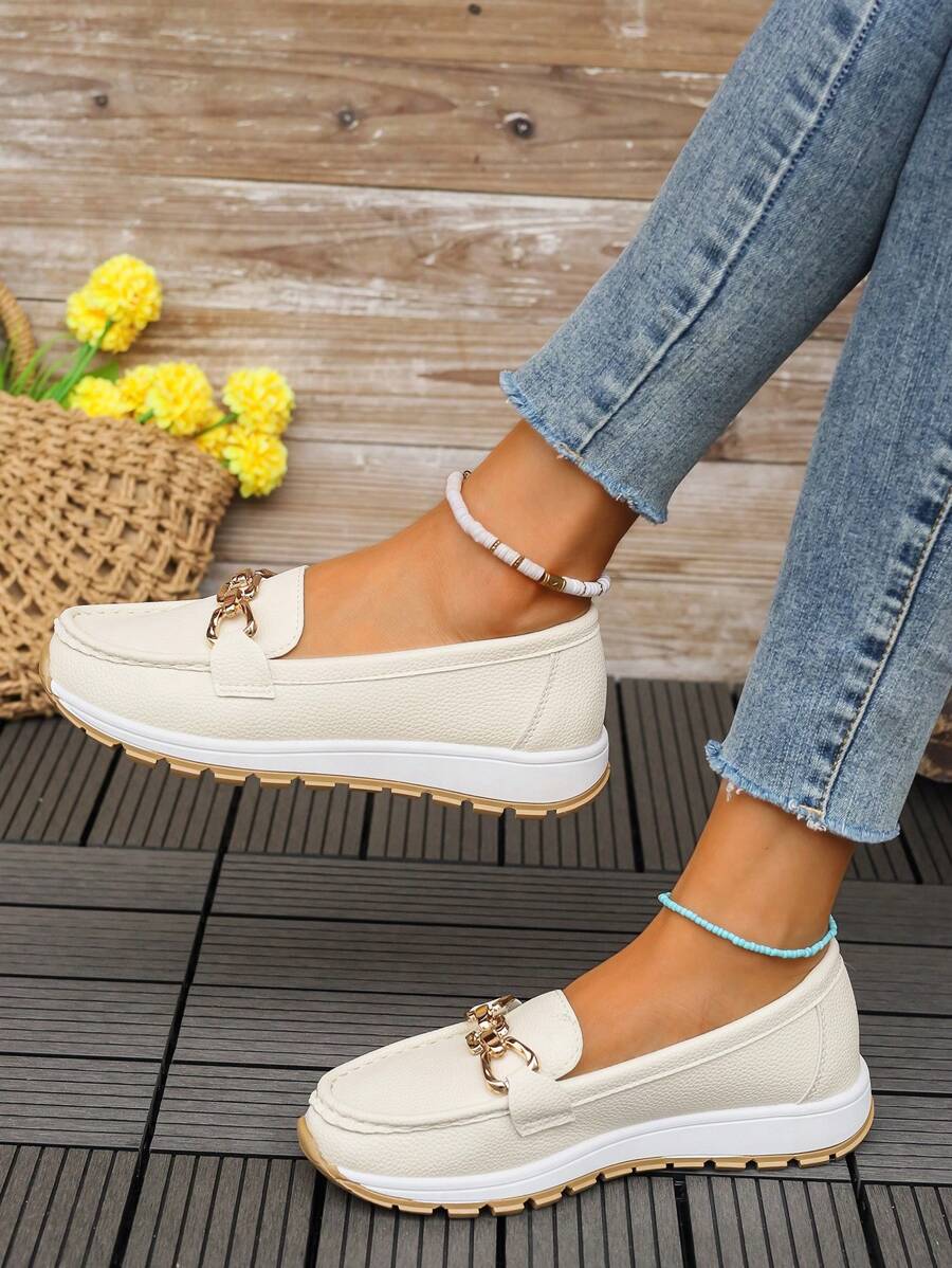 Genevieve | Horsebit Comfort Loafers