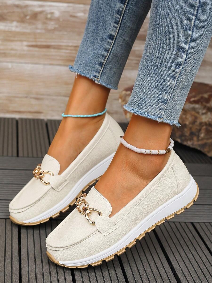 Genevieve | Horsebit Comfort Loafers
