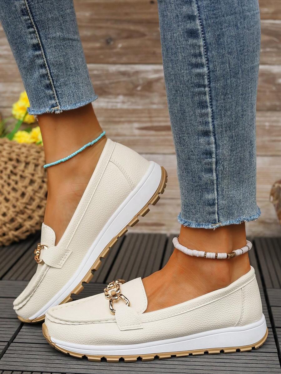 Genevieve | Horsebit Comfort Loafers