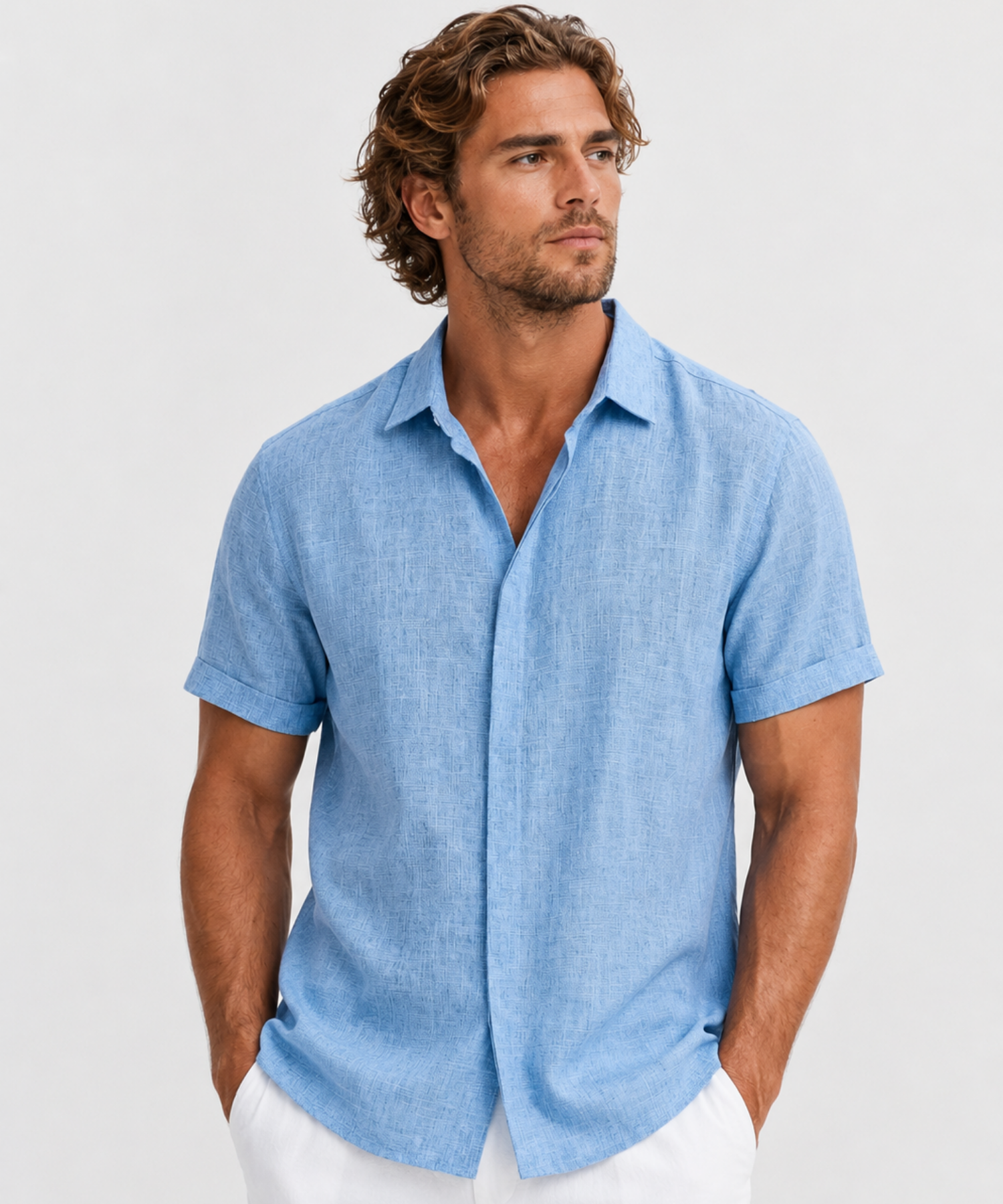 Kieran Linen Short Sleeve Shirt