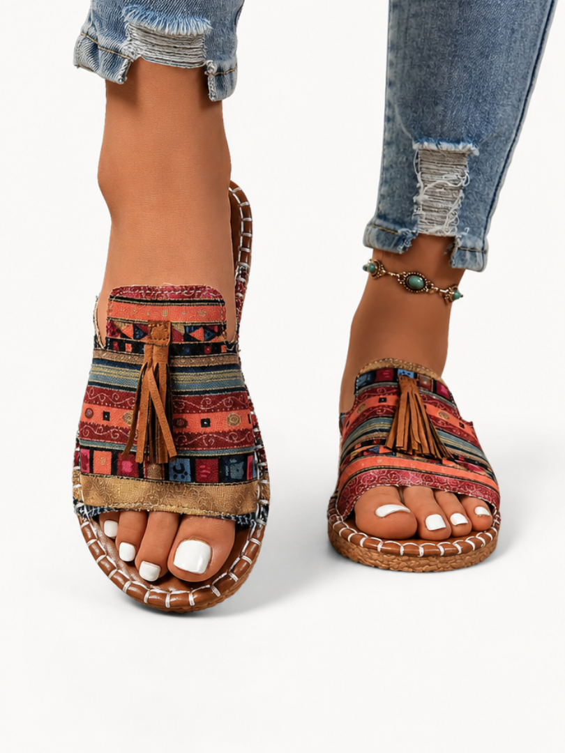 Clodagh | Patterned Everyday Comfort Sandals