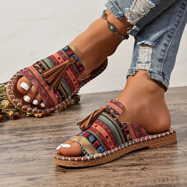 Clodagh | Patterned Everyday Comfort Sandals