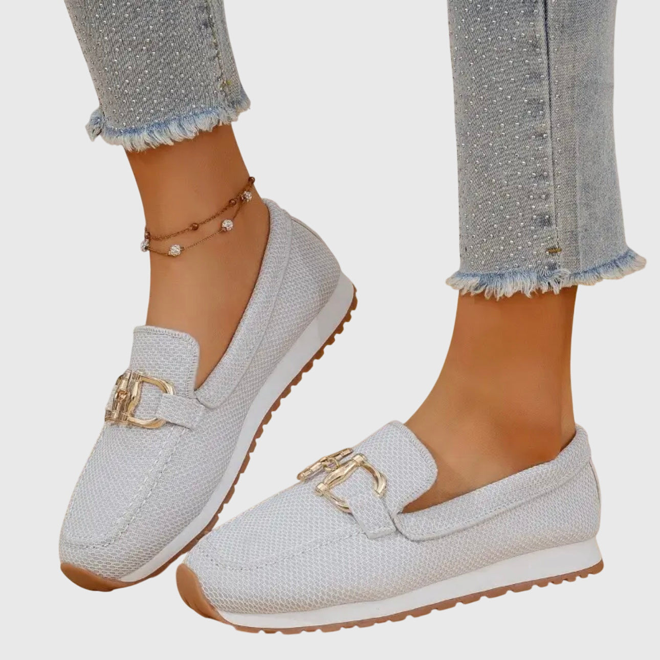 Mabel | Horsebit Comfort Loafers with Sport Sole