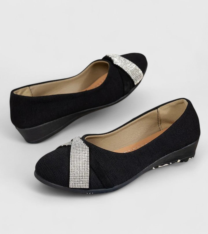 Aisling | Knit-Finish Comfort Flats