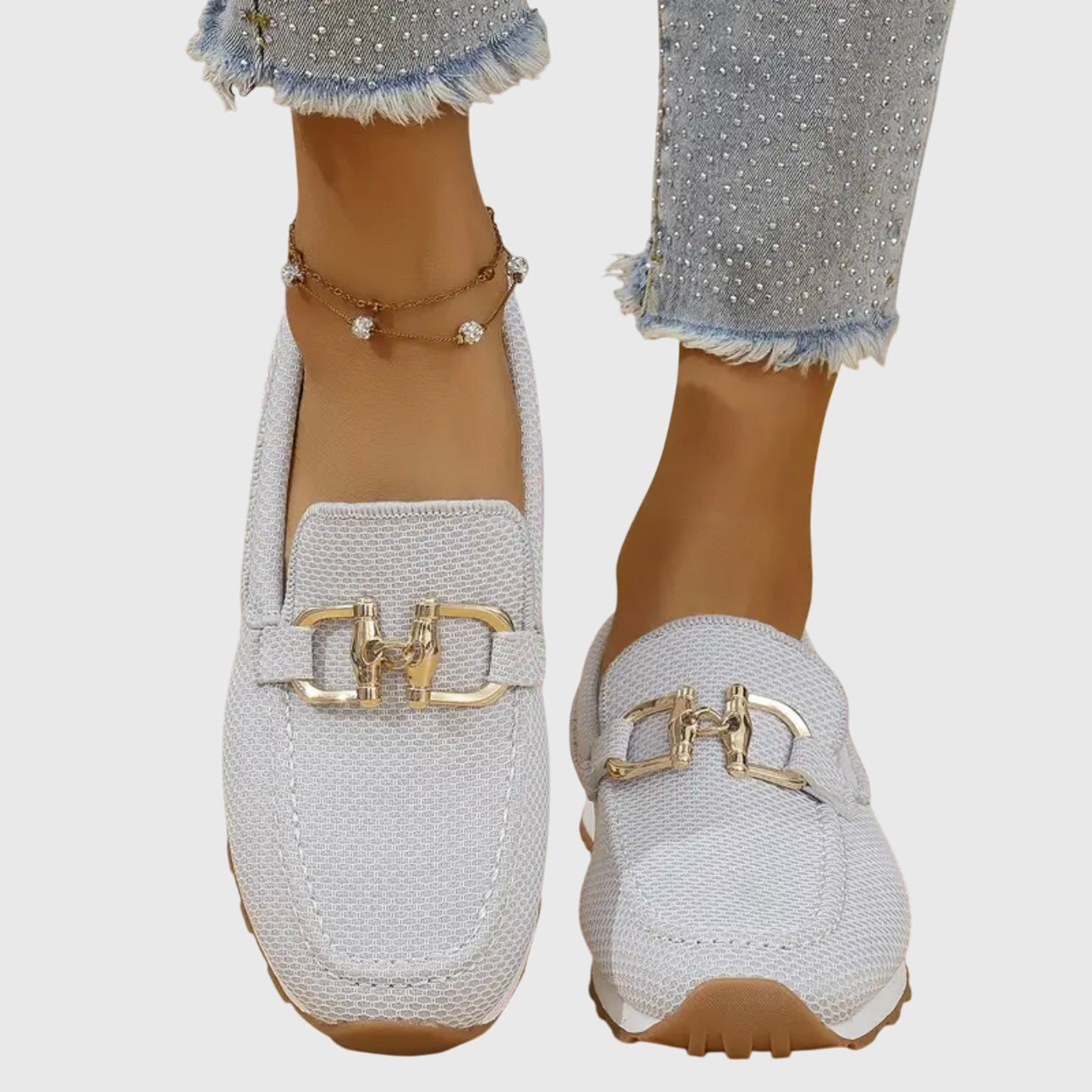 Mabel | Horsebit Comfort Loafers with Sport Sole
