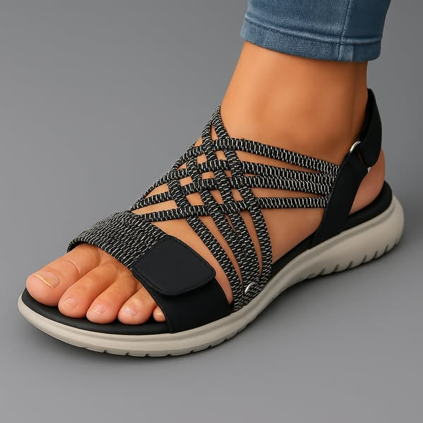 Josephine | Stretch-Woven Lightweight Sandals