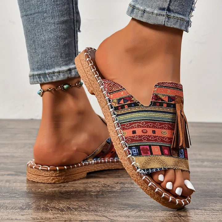 Clodagh | Patterned Everyday Comfort Sandals