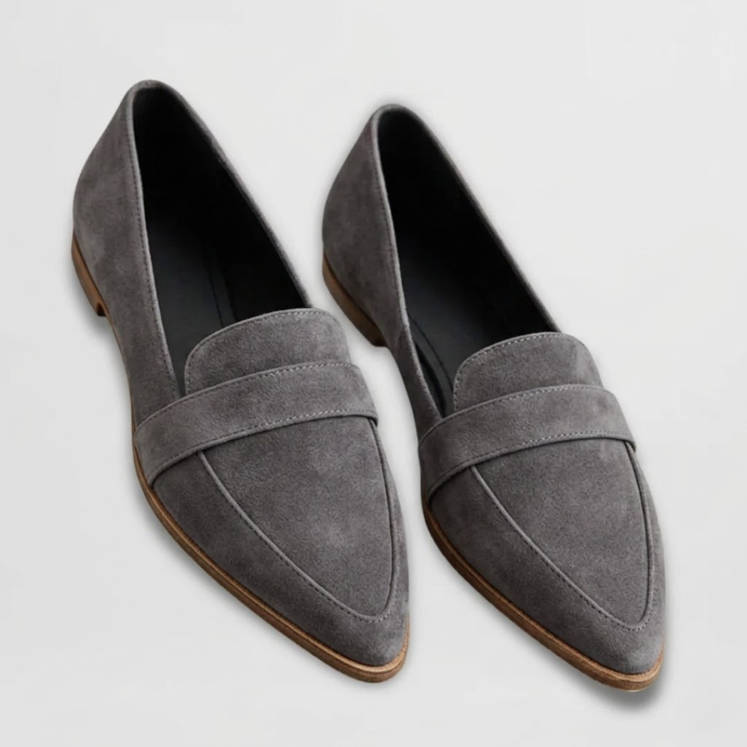 Maelle | Soft Almond-Toe Comfort Loafers