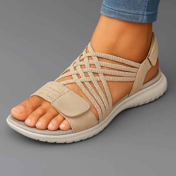 Josephine | Stretch-Woven Lightweight Sandals