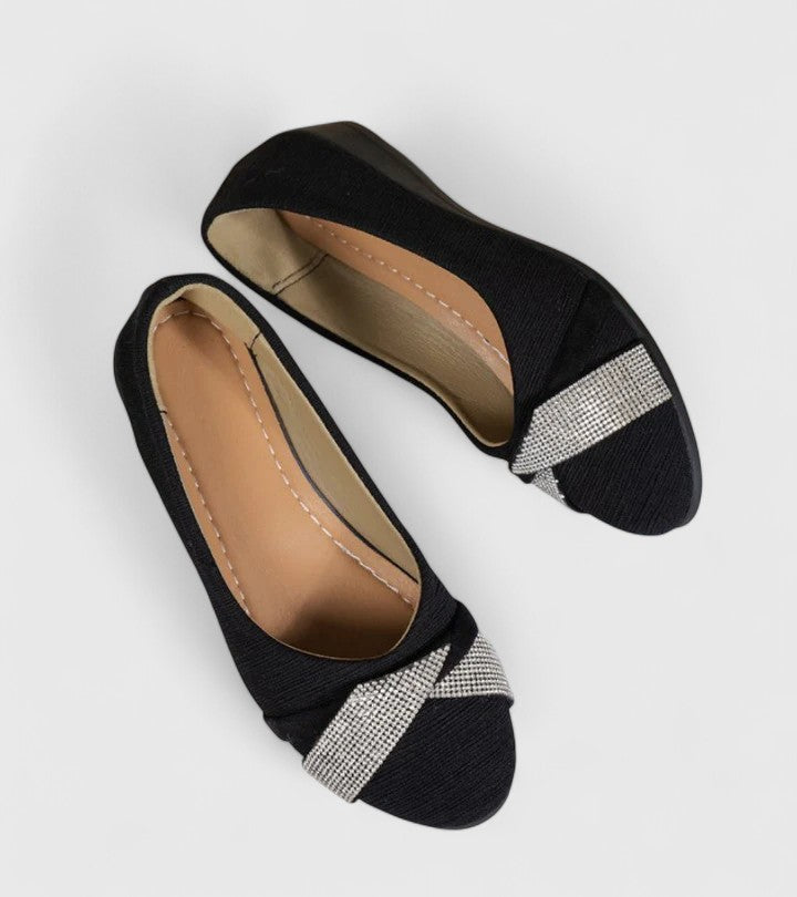Aisling | Knit-Finish Comfort Flats