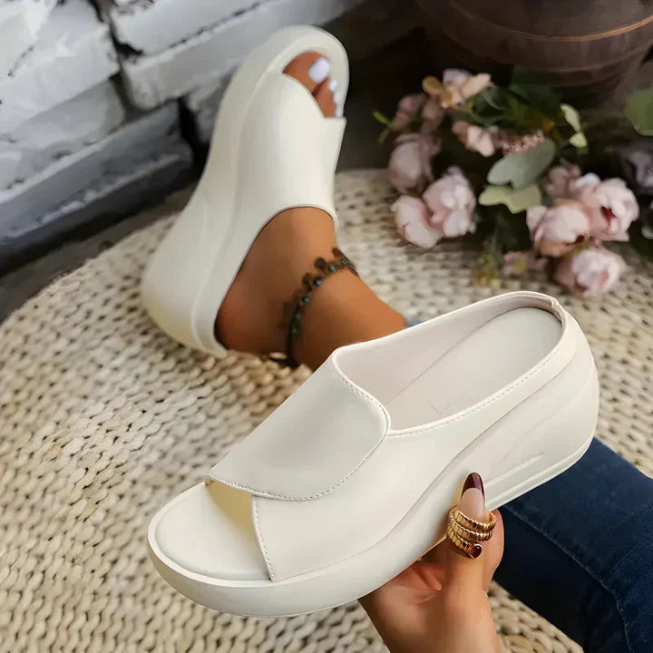 Orla | Slip-On Comfort Wedge Sandals