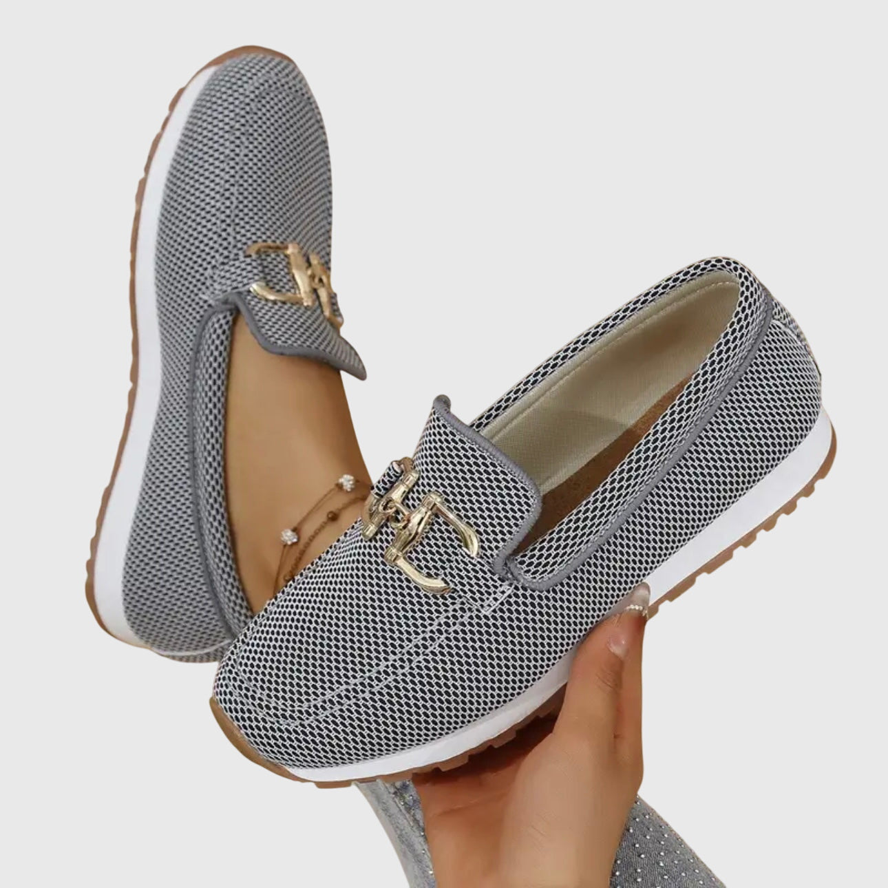 Mabel | Horsebit Comfort Loafers with Sport Sole