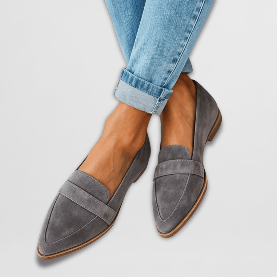 Maelle | Soft Almond-Toe Comfort Loafers