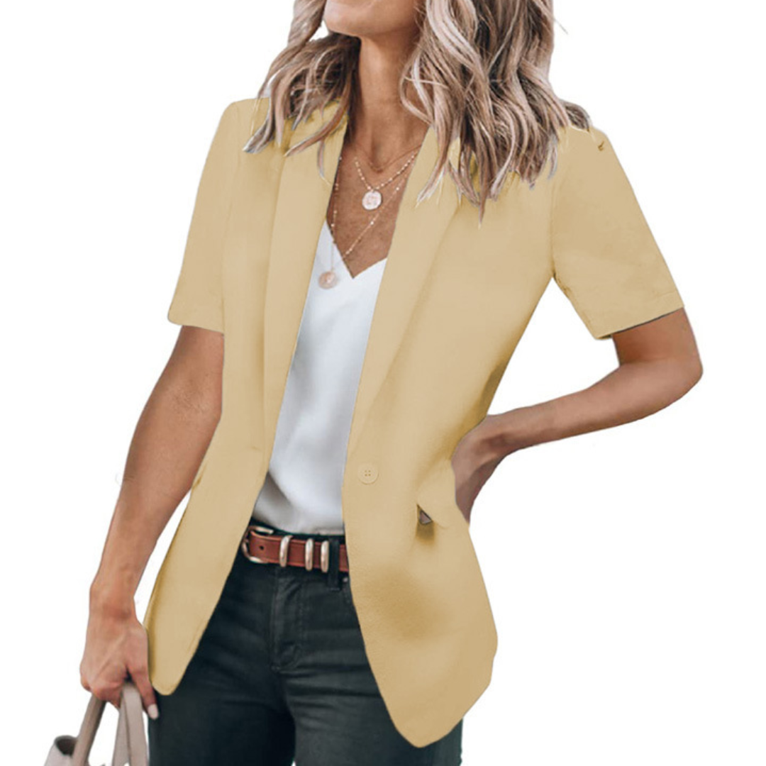 Lisanne | Short-sleeve casual blazer