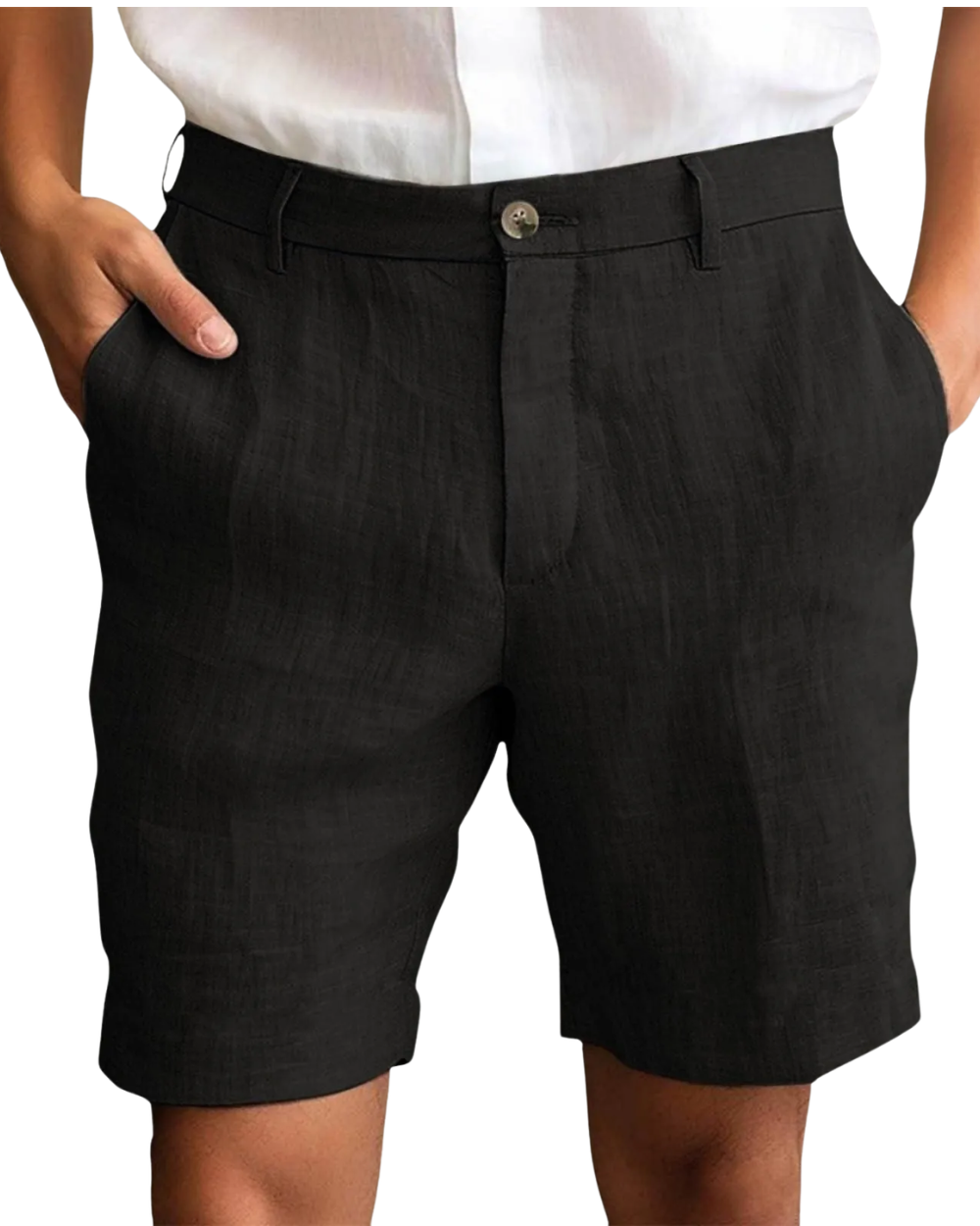 Elegant Linen Shorts