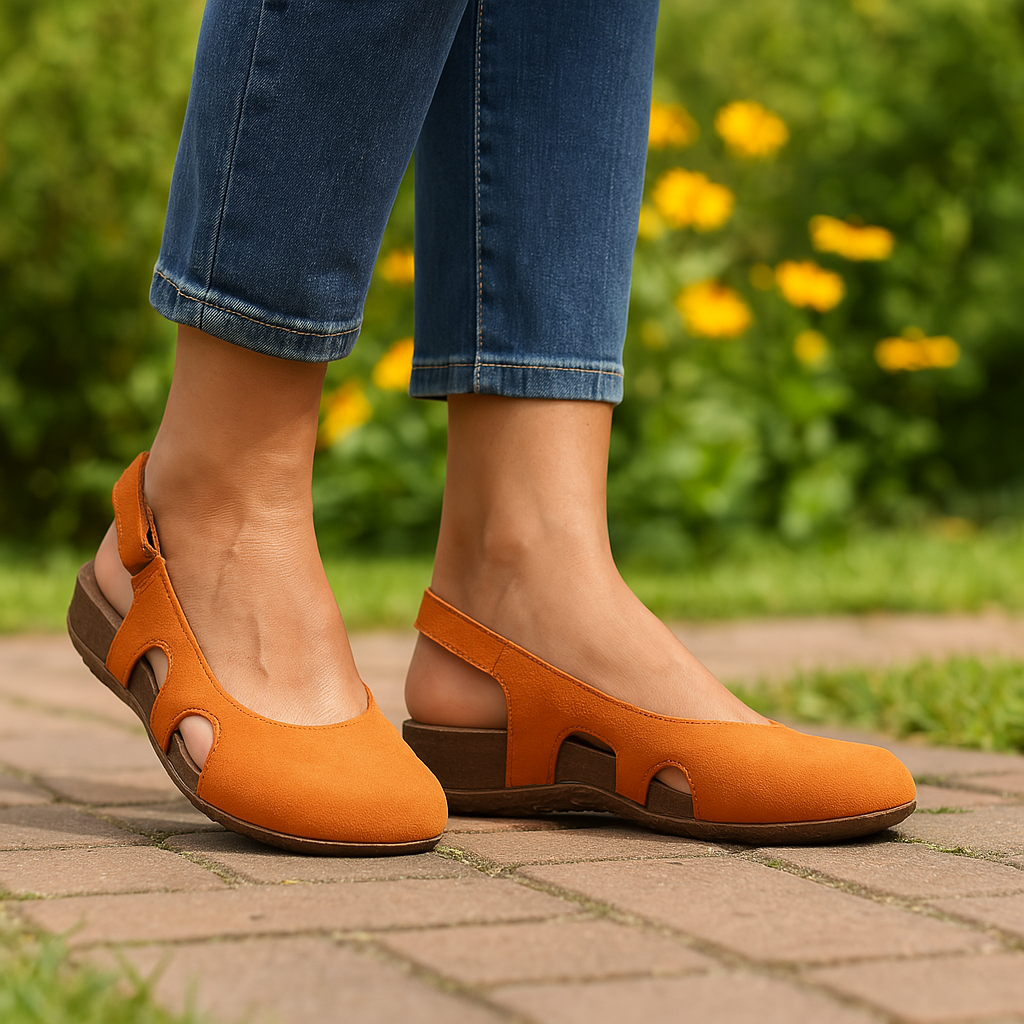 Noemi | Cut-Out Arch-Support Sandals