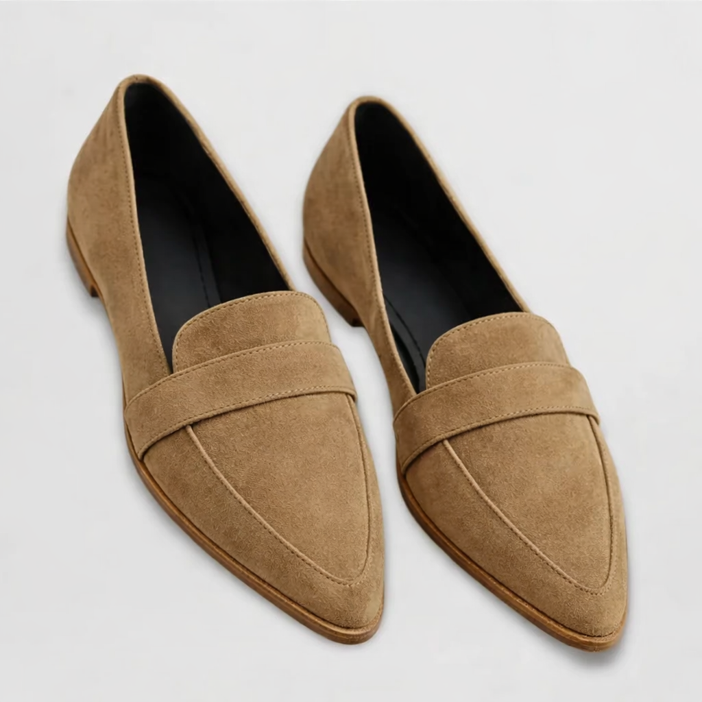 Maelle | Soft Almond-Toe Comfort Loafers