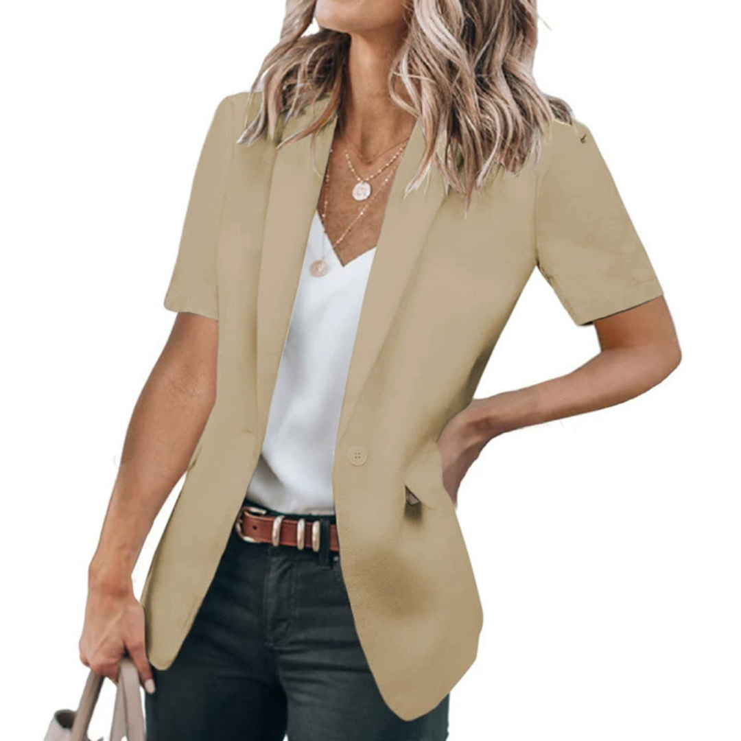 Lisanne | Short-sleeve casual blazer