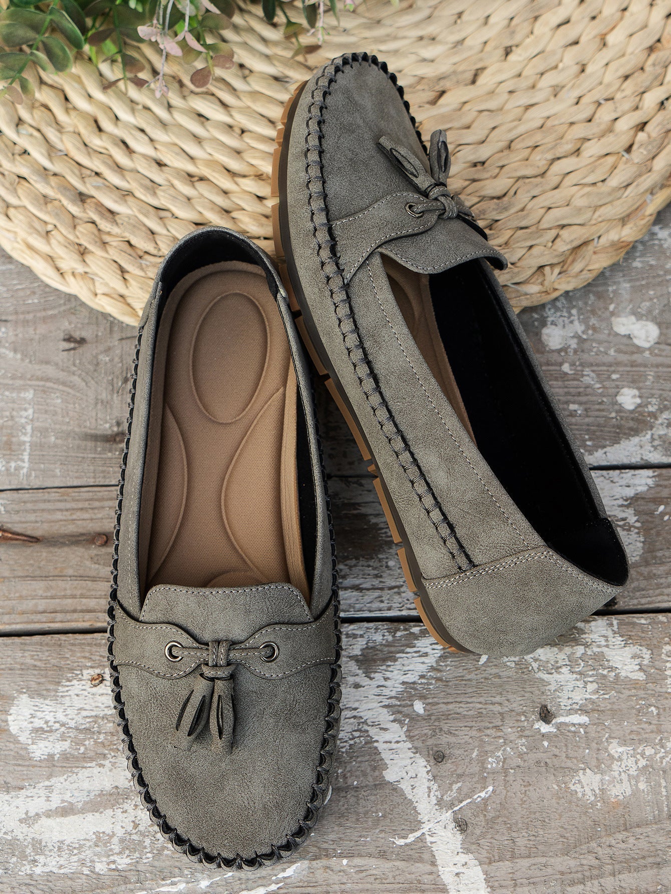 Morwenna | Bow-Detail Cushioned Comfort Loafers