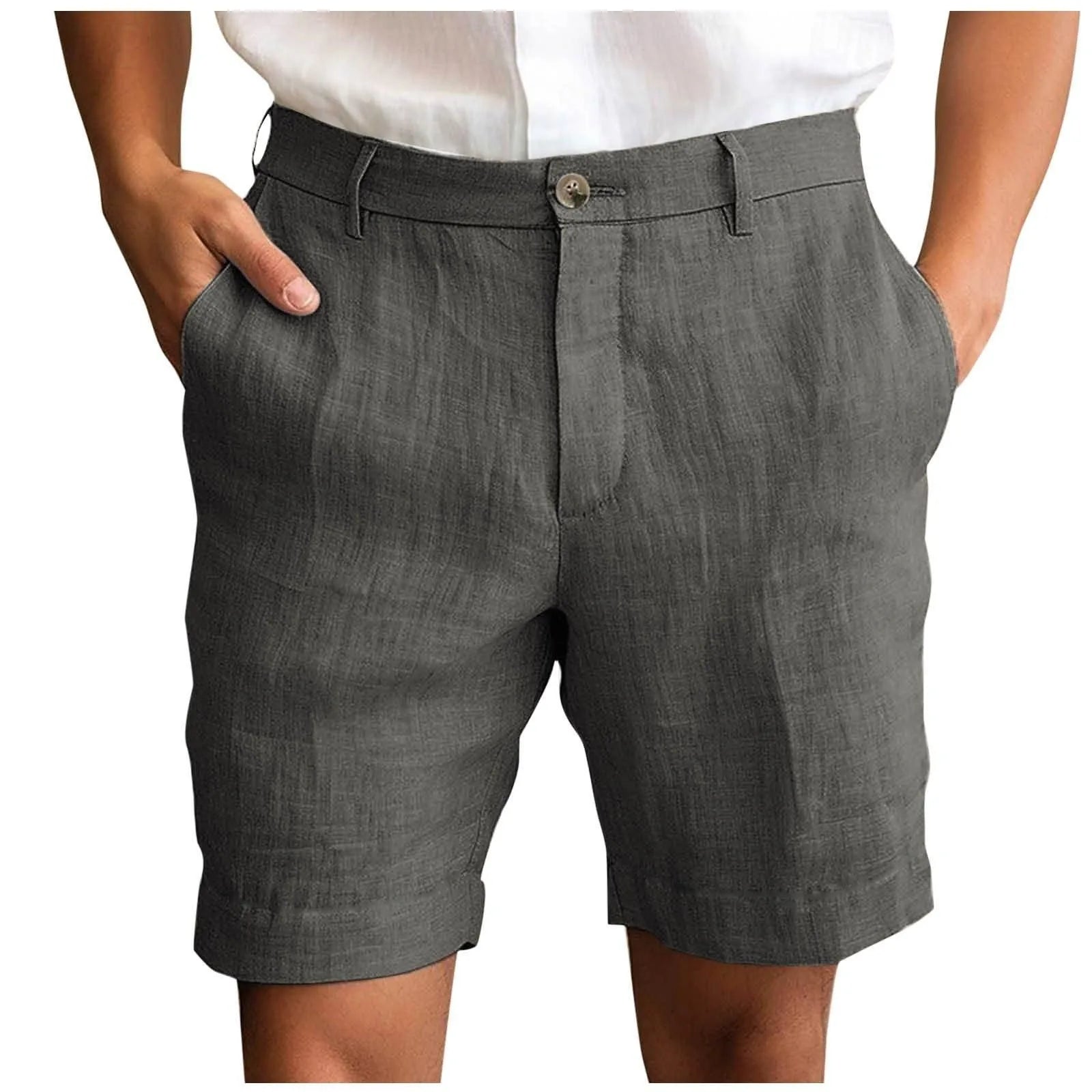 Elegant Linen Shorts