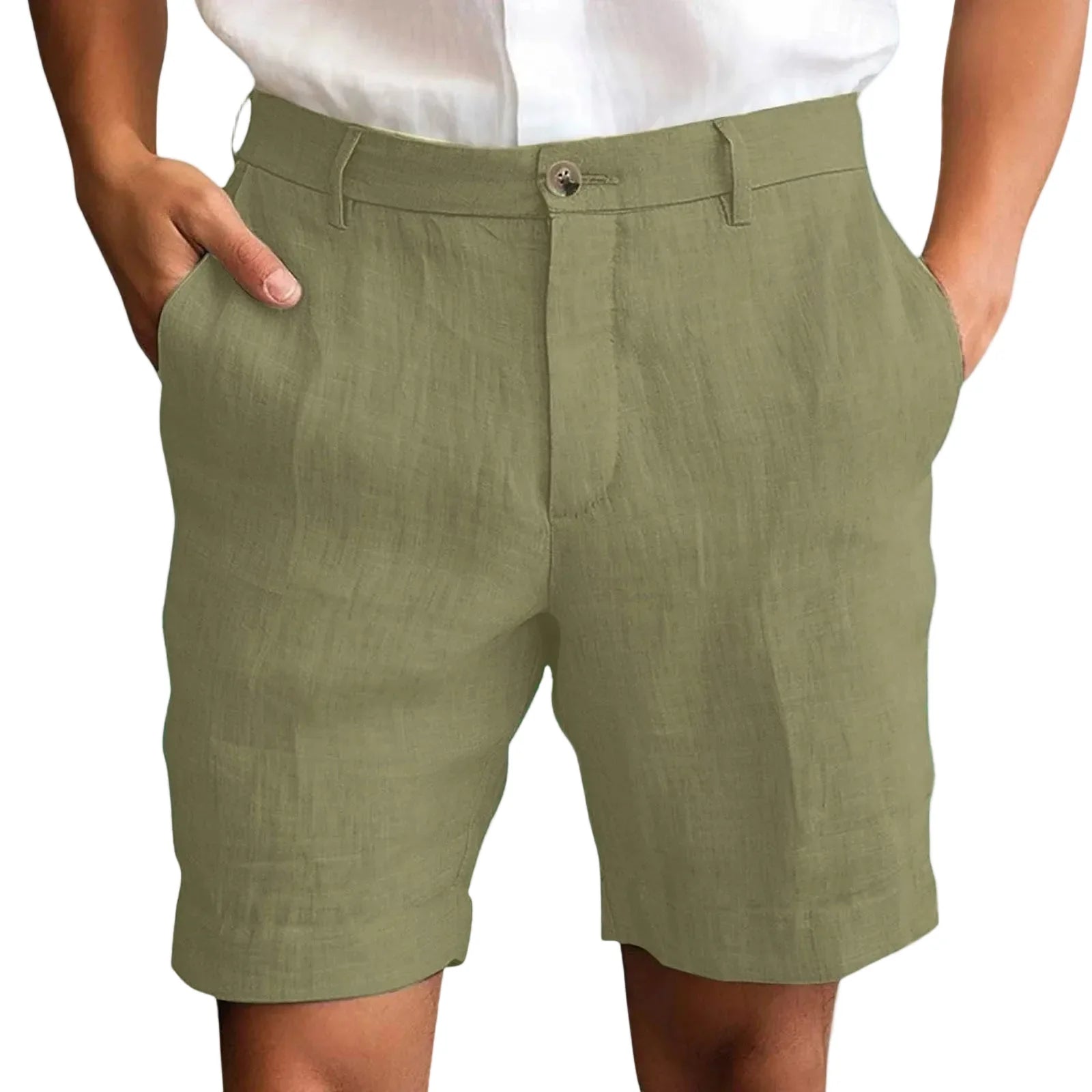Elegant Linen Shorts