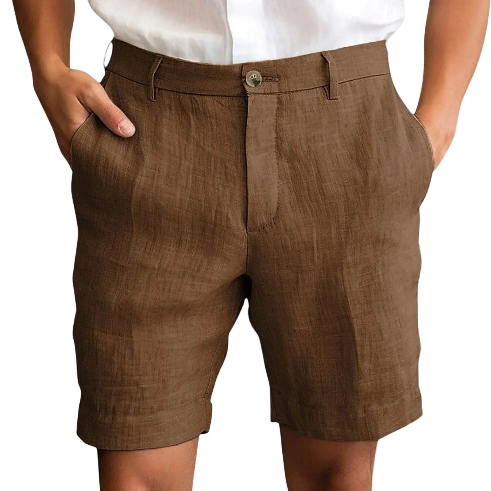 Elegant Linen Shorts