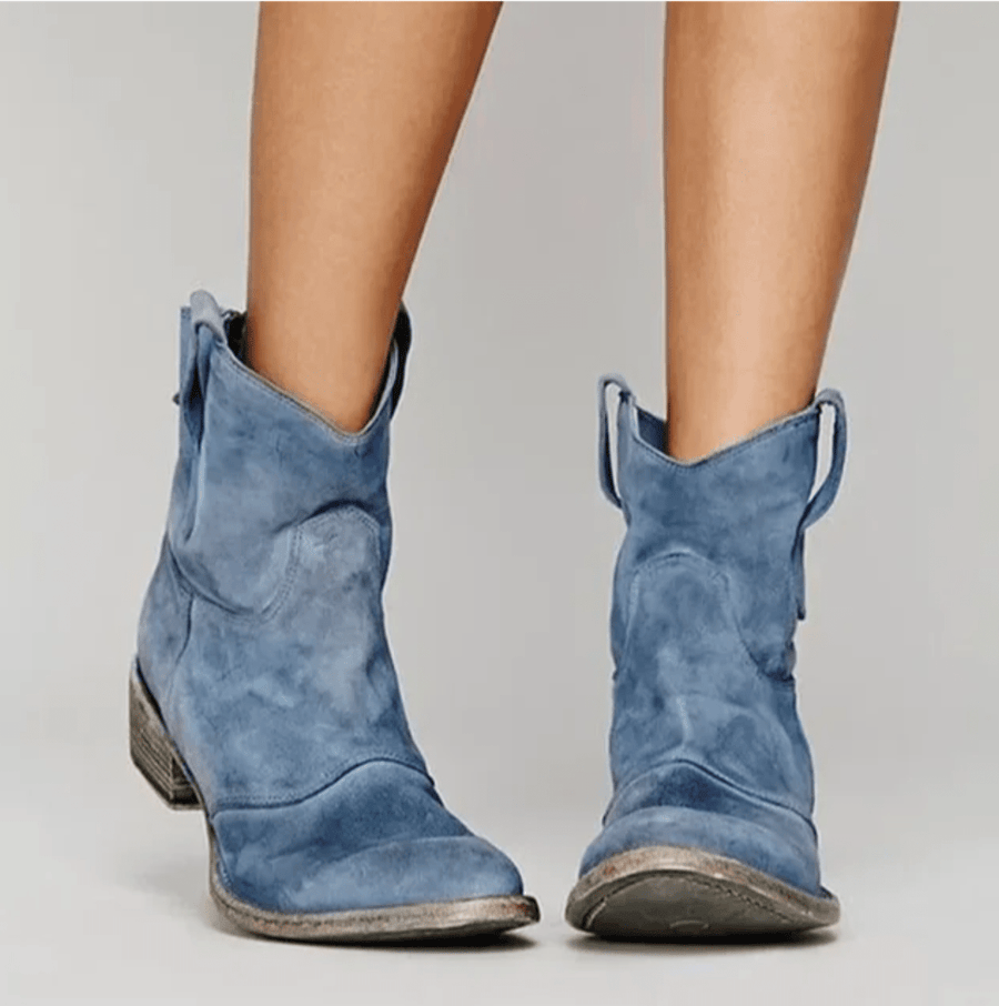 Tessa | Suede-Feel Support Ankle Boots