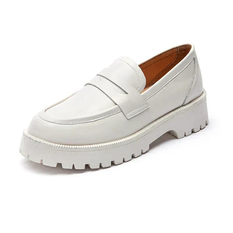 Marceline | Two-Tone Chunky Comfort Loafers