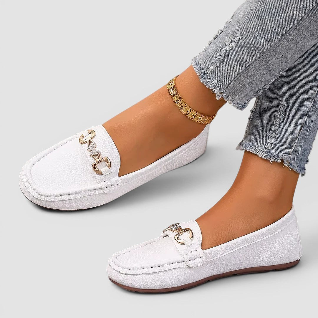 Cosette | Horsebit Driving Loafers