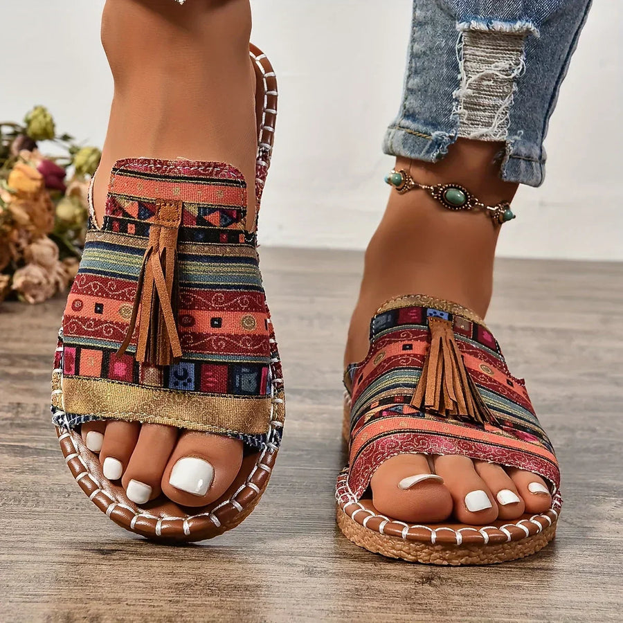 Clodagh | Patterned Everyday Comfort Sandals