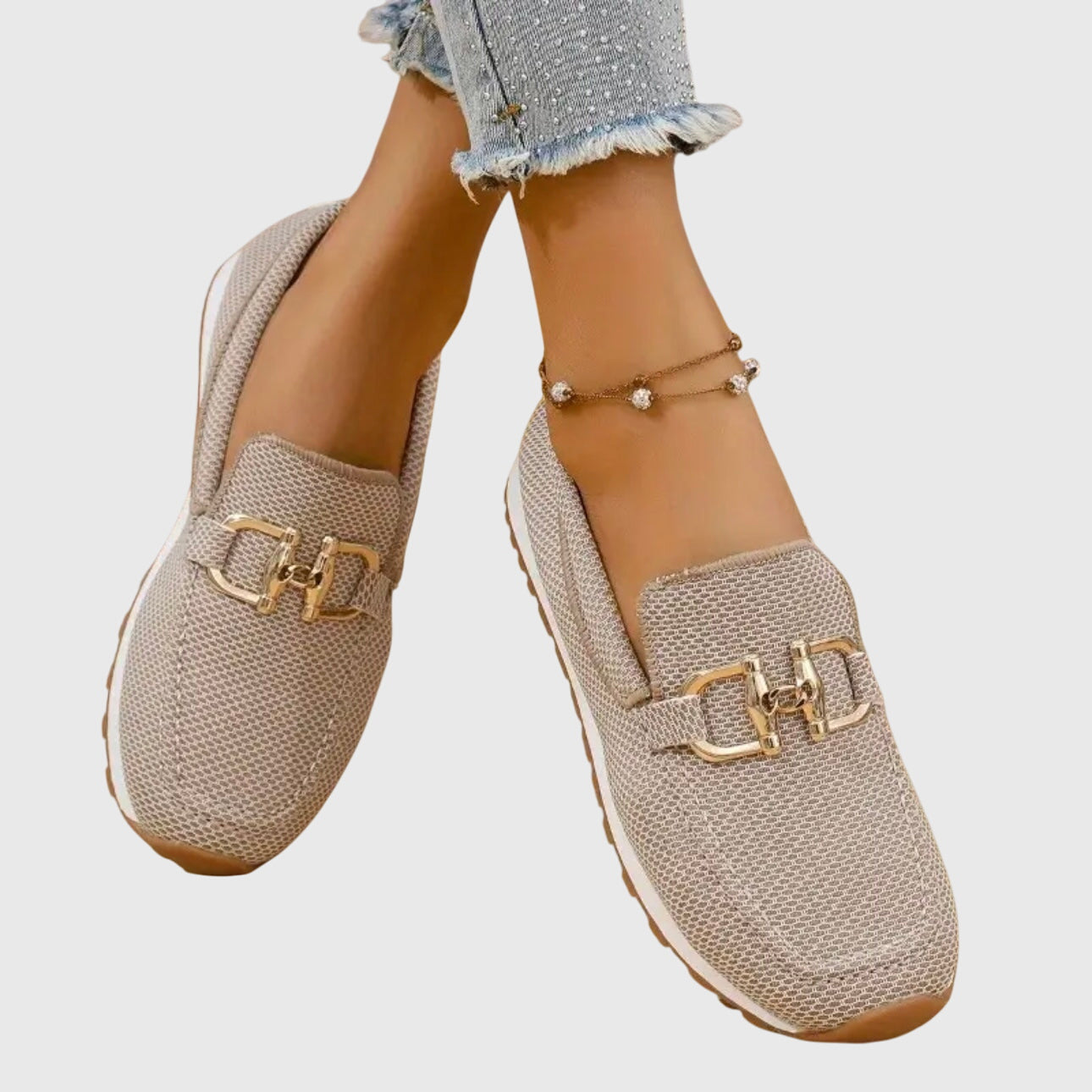 Mabel | Horsebit Comfort Loafers with Sport Sole