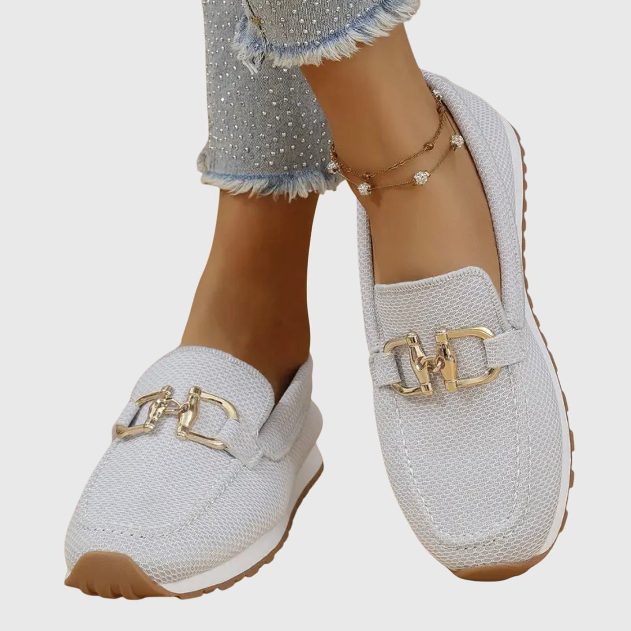 Mabel | Horsebit Comfort Loafers with Sport Sole