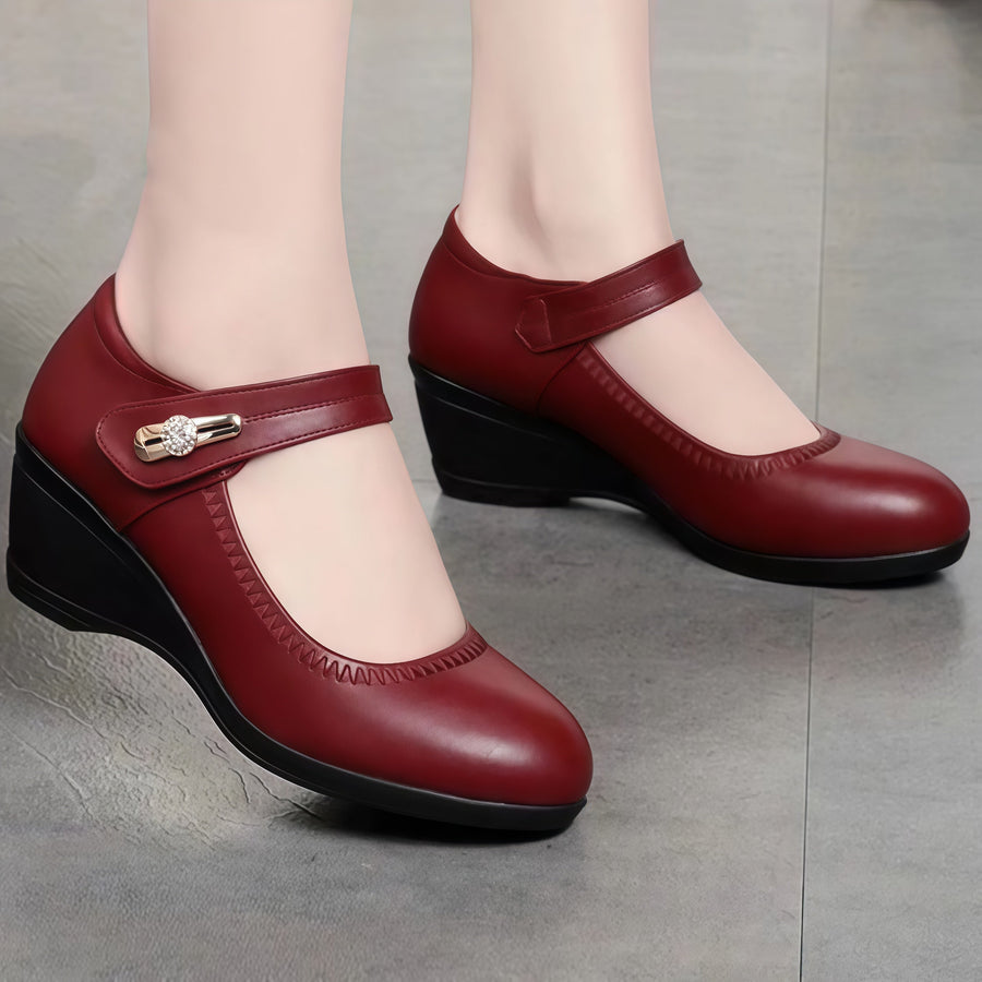 Maren | Vintage Mary Jane Comfort Heels