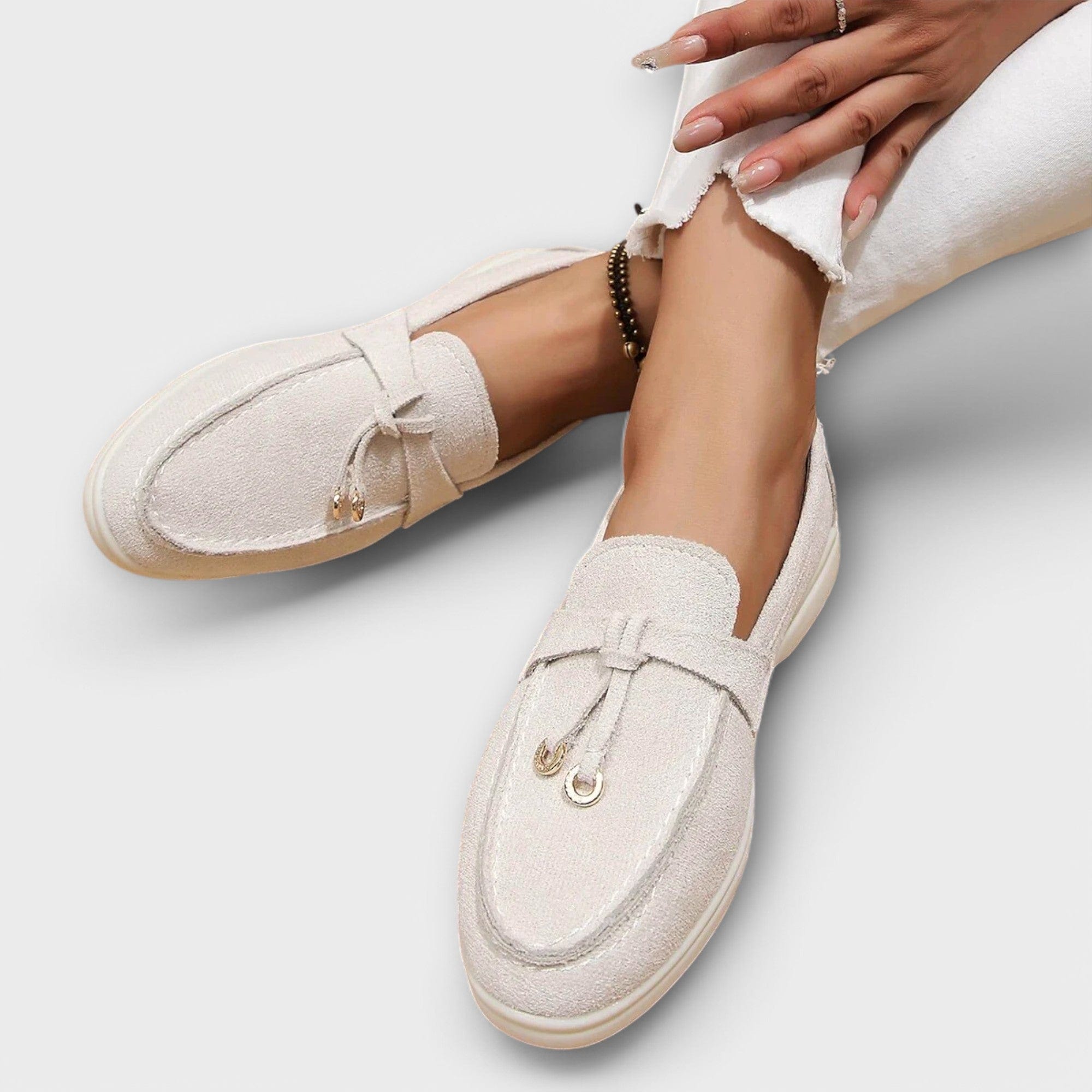 Imogen | Metal-Detail Comfort Loafers