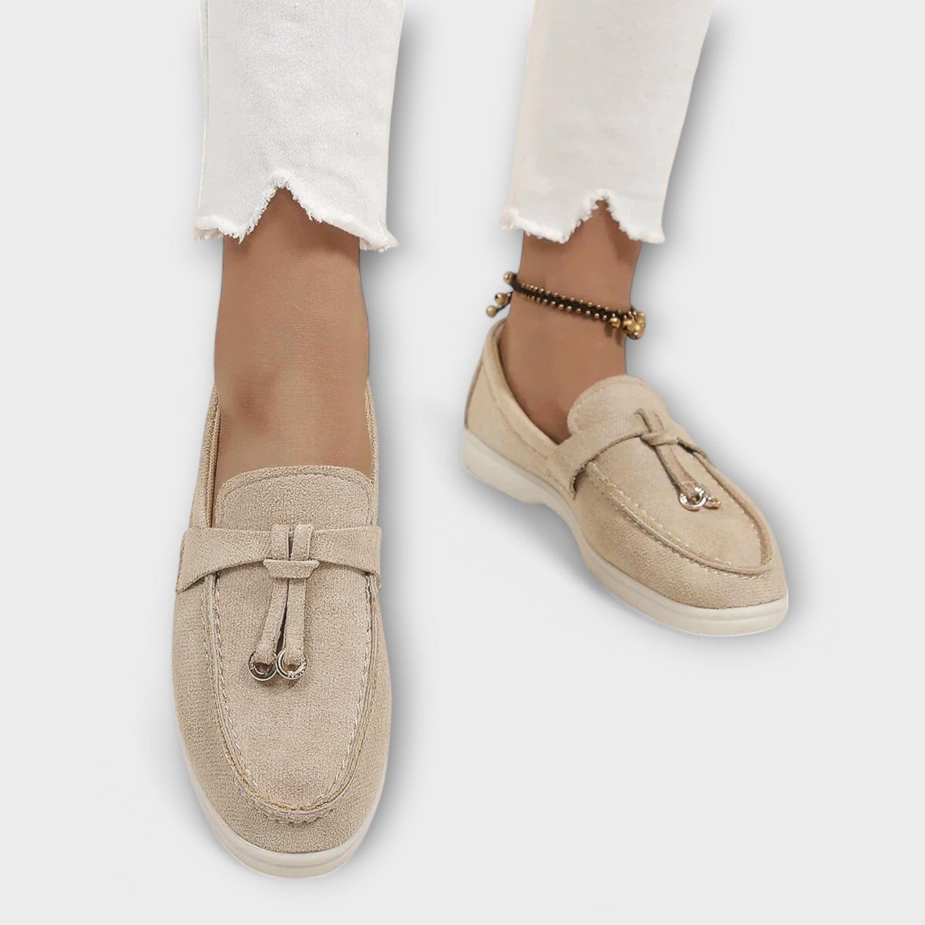 Imogen | Metal-Detail Comfort Loafers