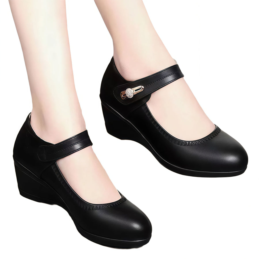 Maren | Vintage Mary Jane Comfort Heels