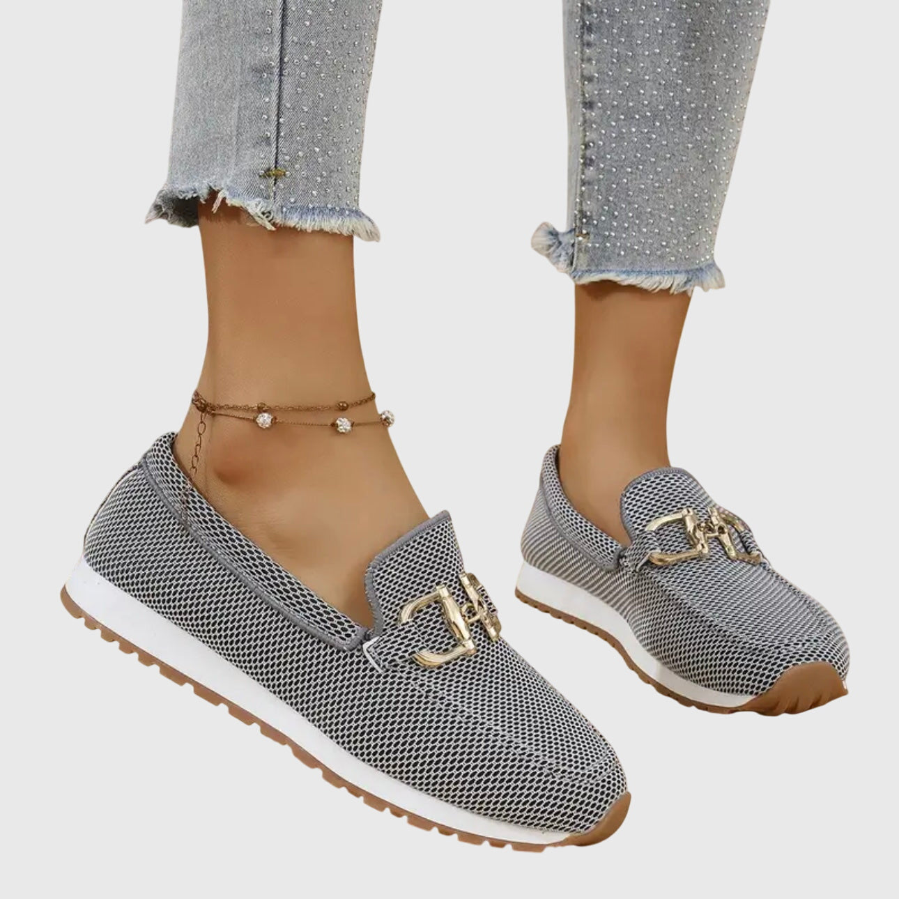 Mabel | Horsebit Comfort Loafers with Sport Sole