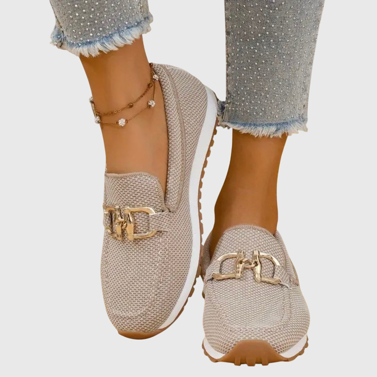 Mabel | Horsebit Comfort Loafers with Sport Sole