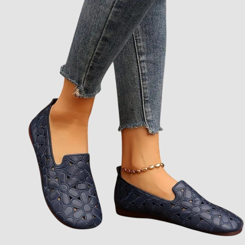 Vivienne | Woven Comfort Loafers