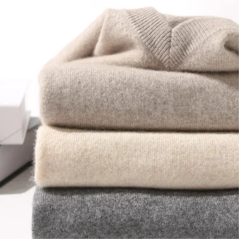Elegant V-Neck Sweater