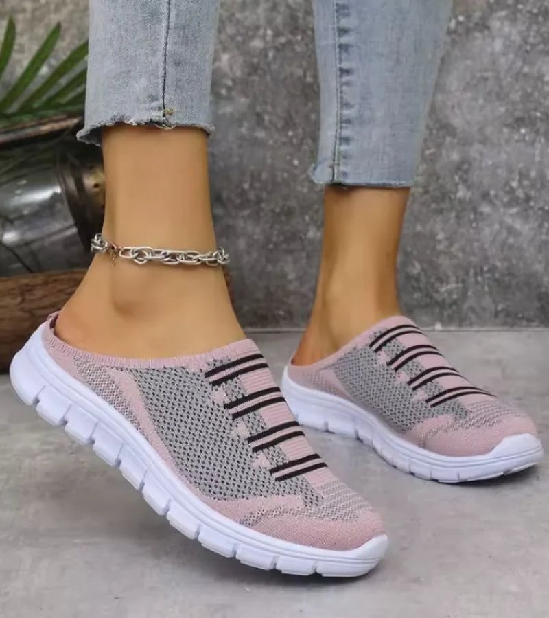 Nell | Mesh Slip-On Mule Trainers