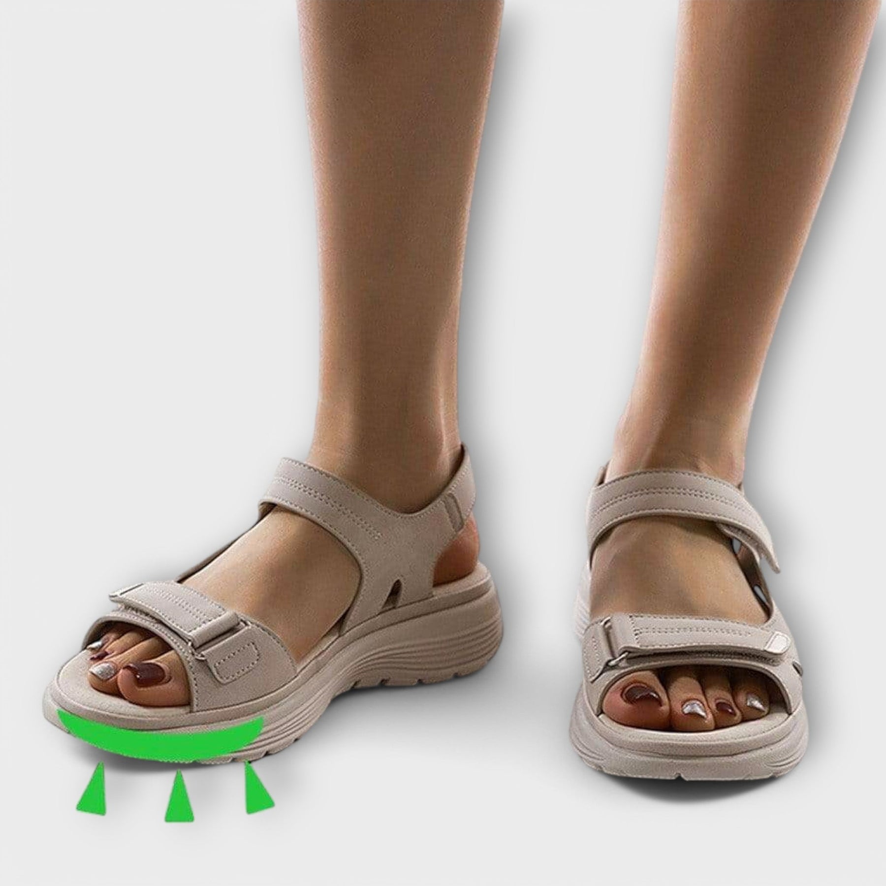 Catrin | Multi-Strap Comfort Sandals
